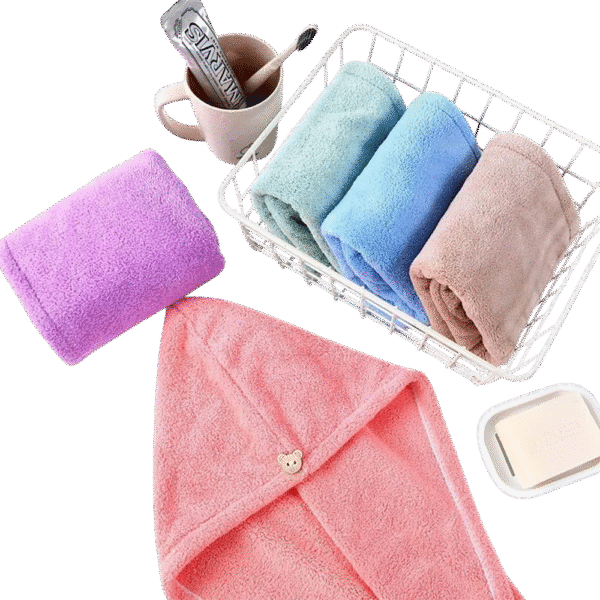 Toalla de baño para el cabello