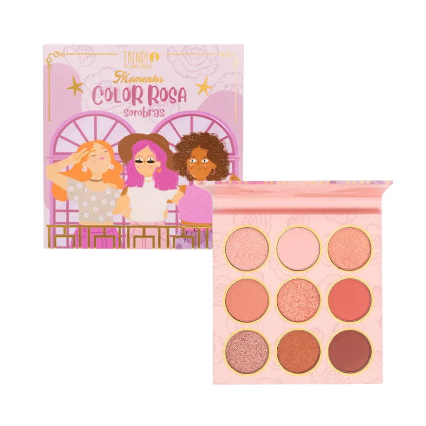 Trendy Sombra Color Rosa