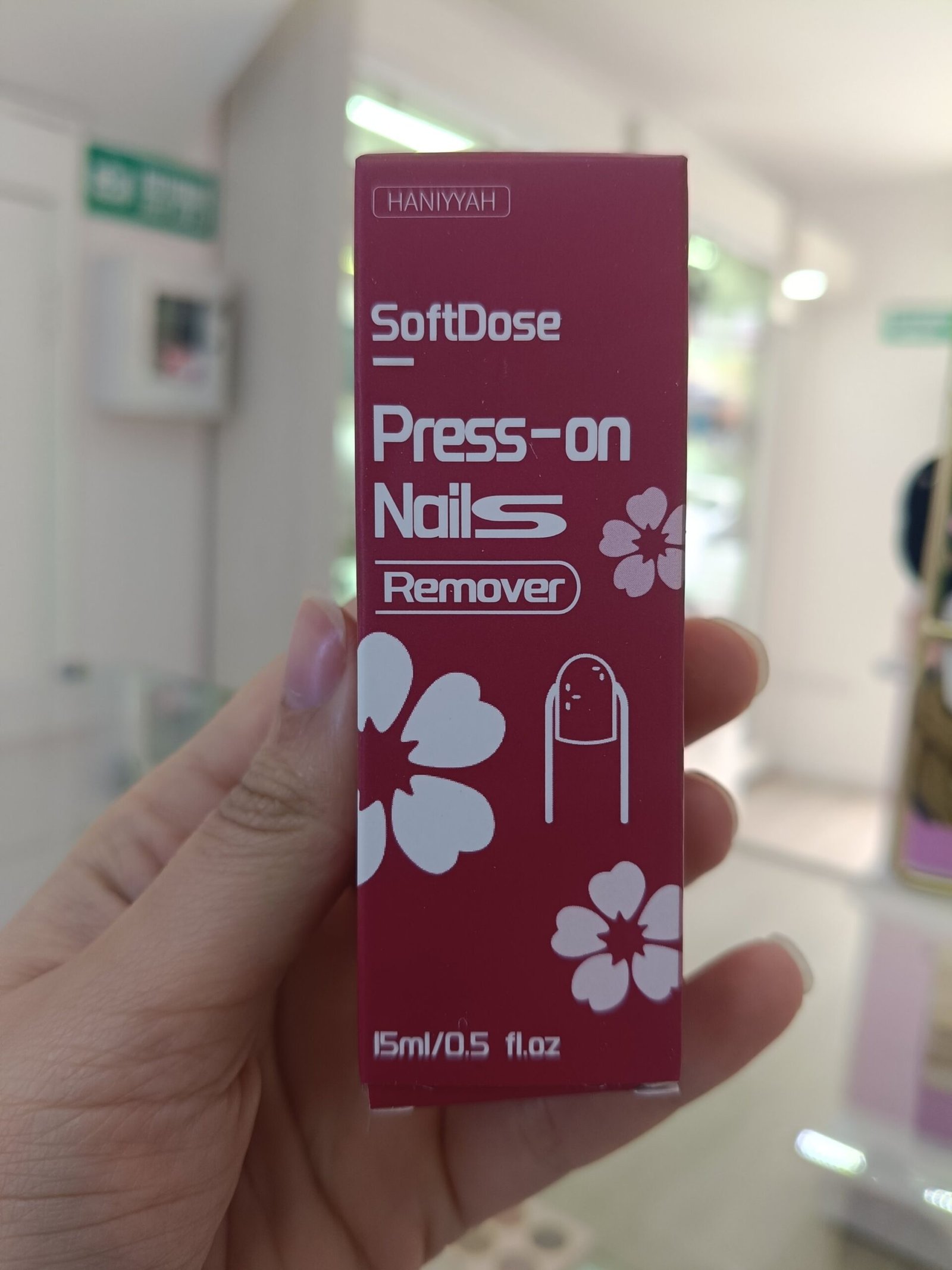 Removedor de uñas press-on